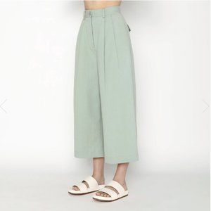 PLEATED SKATE TROUSER - SS20 - AQUA Size M